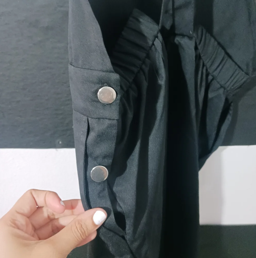 NEW Manfinity Men Black Short Overall - Picture 5 of 11